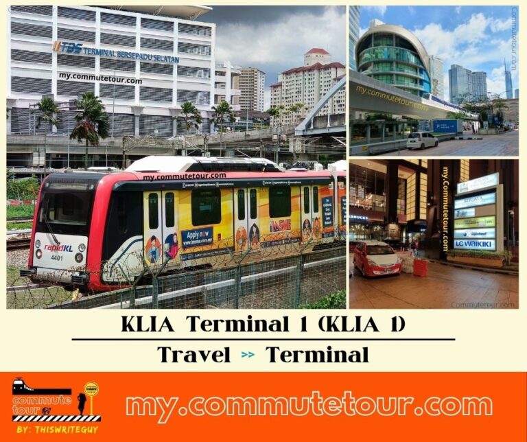 KLIA 1 Bus Schedule, Fare, Bus Route and Map | Kuala Lumpur International Airport Terminal 1 | Malaysia