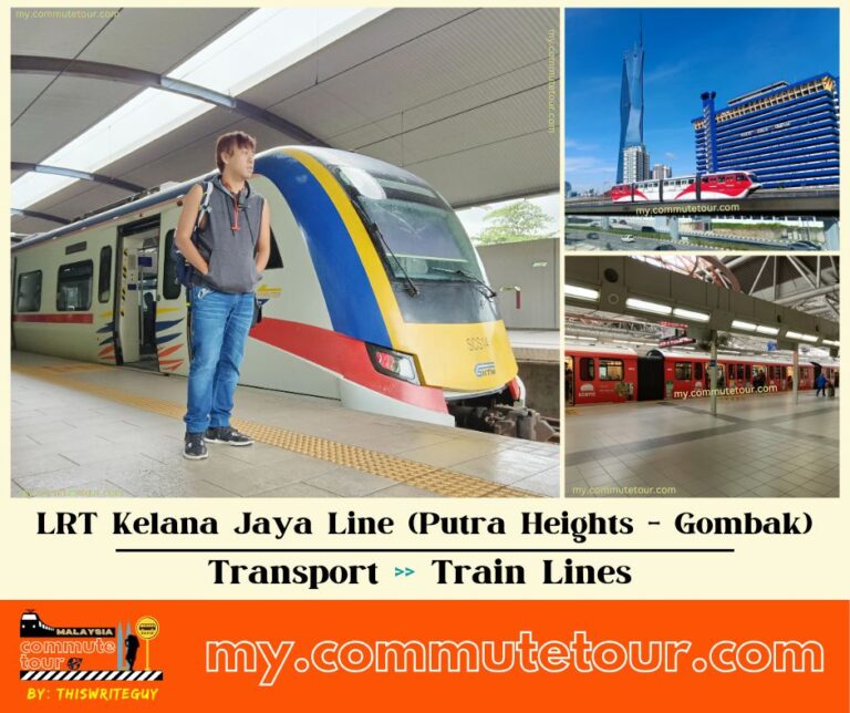 LRT KJL Line Schedule, Station List, Fare Matrix and Route Map Putra Heights to Gombak | LRT Kelana Jaya Line | Malaysia Train